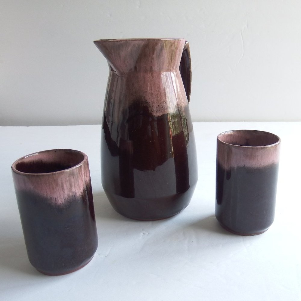 NEW Japanese Tea/Saki Pitcher & Cups Set